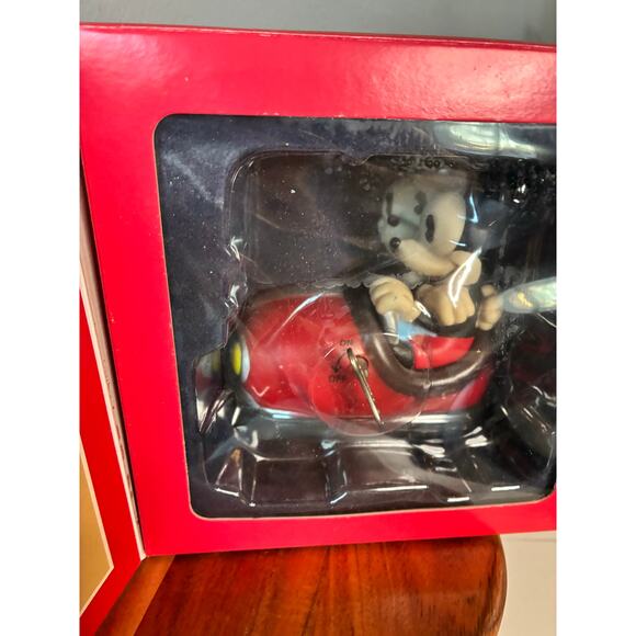 Disney Schylling Mickey Minnie Bumper Car Retro Collection Battery Operated Box - Picture 3 of 11